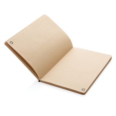 Logotrade corporate gift picture of: A5 cork & kraft notebook