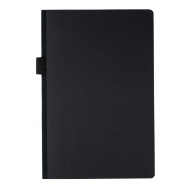 Logo trade promotional merchandise image of: A5 deluxe kraft hardcover notebook