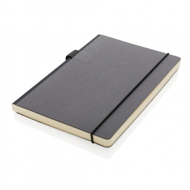 Logotrade corporate gift picture of: A5 deluxe kraft hardcover notebook