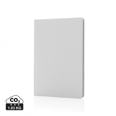 Logotrade promotional gift picture of: A5 Impact stone paper hardcover notebook