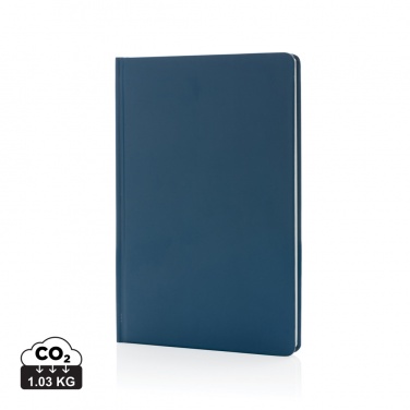 Logo trade promotional gifts picture of: A5 Impact stone paper hardcover notebook