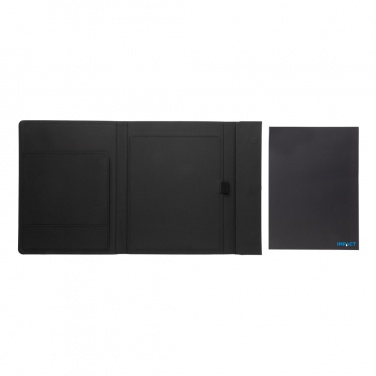 Logo trade promotional giveaways picture of: Impact Aware™ A4 portfolio with magnetic closure