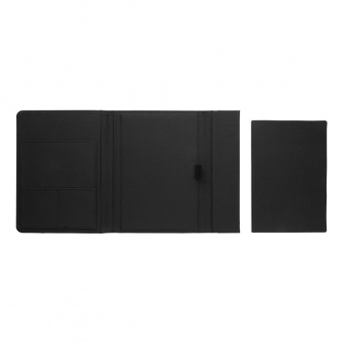 Logo trade promotional merchandise image of: Impact Aware™ A5 notebook with magnetic closure