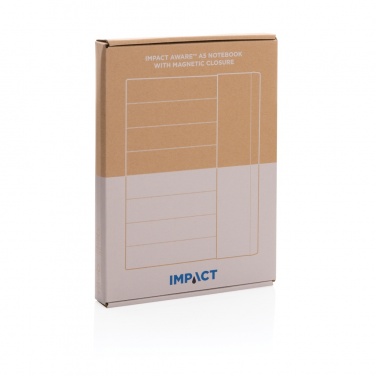 Logo trade advertising product photo of: Impact Aware™ A5 notebook with magnetic closure