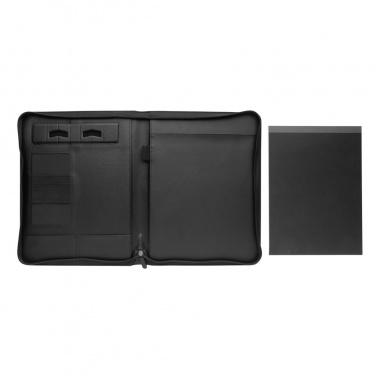 Logo trade promotional product photo of: RCS rPU deluxe tech portfolio with zipper