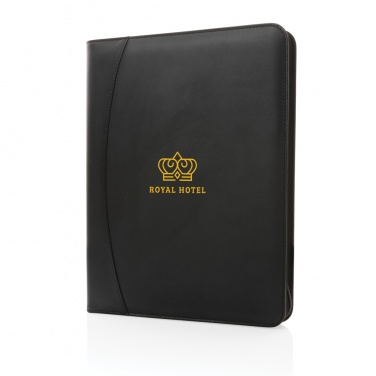 Logotrade promotional item image of: RCS rPU deluxe tech portfolio with zipper