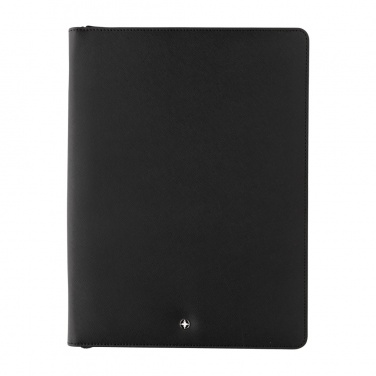 Logotrade promotional gift image of: Swiss Peak Heritage RCS rPU A4 portfolio with zipper