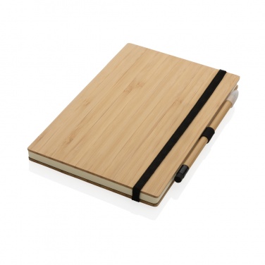 Logotrade promotional product image of: Bamboo notebook and infinity pencil set