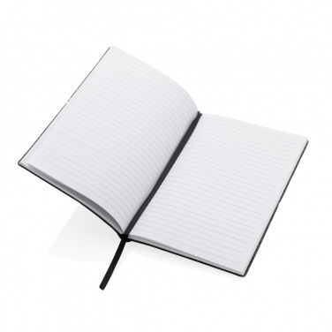 Logo trade promotional products picture of: GRS certified recycled felt A5 softcover notebook