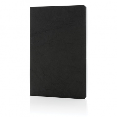 Logo trade business gift photo of: Salton A5 GRS certified recycled paper notebook