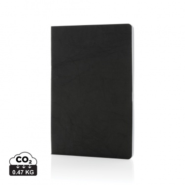 Logo trade promotional products picture of: Salton A5 GRS certified recycled paper notebook