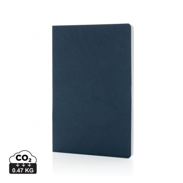 Logotrade promotional merchandise picture of: Salton A5 GRS certified recycled paper notebook