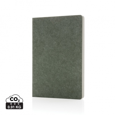 Logotrade promotional giveaway picture of: Phrase GRS certified recycled felt A5 notebook