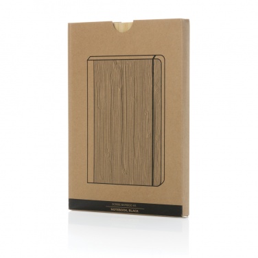 Logotrade advertising product image of: Scribe bamboo A5 Notebook