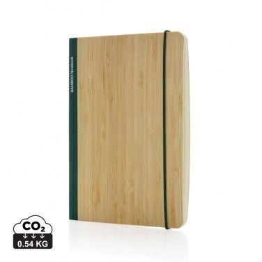 Logotrade promotional items photo of: Scribe bamboo A5 Notebook