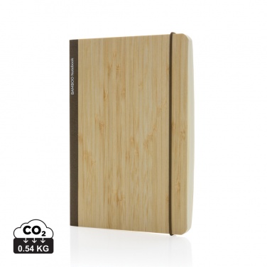 Logotrade business gift image of: Scribe bamboo A5 Notebook