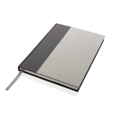 Logotrade corporate gift picture of: Words GRS certified RPET & Kraft A5 notebook