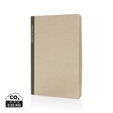 Logotrade promotional product image of: Stylo Sugarcane paper A5 Notebook