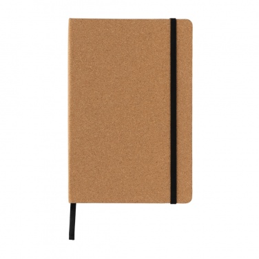 Logotrade promotional giveaway picture of: Stoneleaf A5 cork and stonepaper notebook