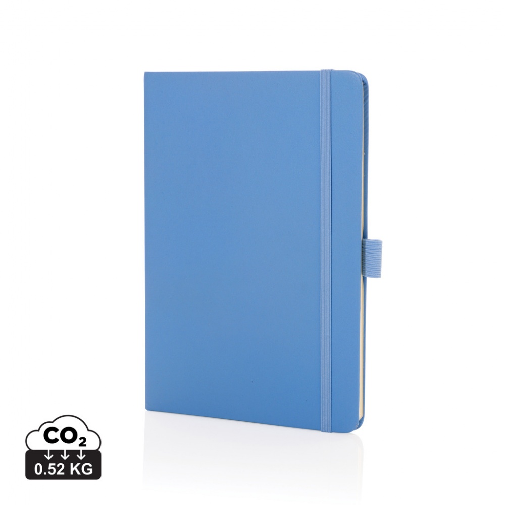 Logo trade advertising products image of: Sam A5 RCS certified bonded leather classic notebook