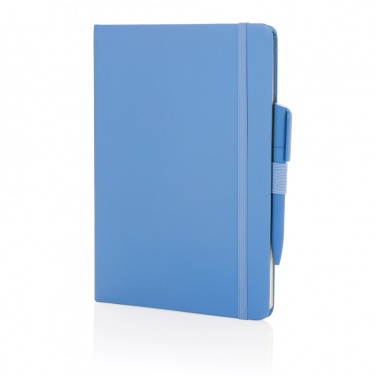 Logotrade promotional merchandise image of: Sam A5 RCS certified bonded leather classic notebook