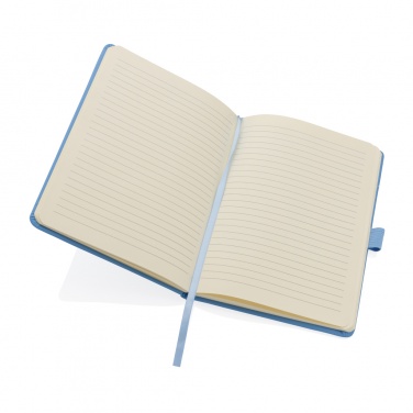 Logo trade promotional product photo of: Sam A5 RCS certified bonded leather classic notebook