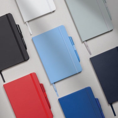 Logo trade business gift photo of: Sam A5 RCS certified bonded leather classic notebook