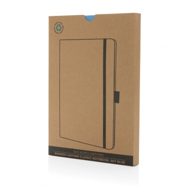 Logo trade corporate gifts picture of: Sam A5 RCS certified bonded leather classic notebook