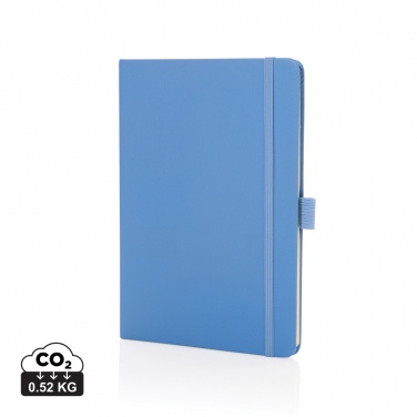 Logo trade corporate gift photo of: Sam A5 RCS certified bonded leather classic notebook