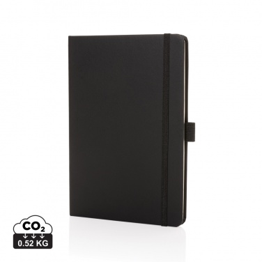 Logo trade promotional items picture of: Sam A5 RCS certified bonded leather classic notebook