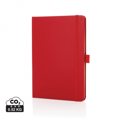 Logotrade promotional merchandise picture of: Sam A5 RCS certified bonded leather classic notebook