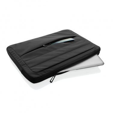 Logo trade promotional gift photo of: Armond AWARE™ RPET 15.6 inch laptop sleeve