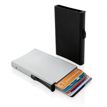 Logo trade advertising products picture of: Standard aluminium RFID cardholder