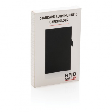 Logo trade promotional items image of: Standard aluminium RFID cardholder