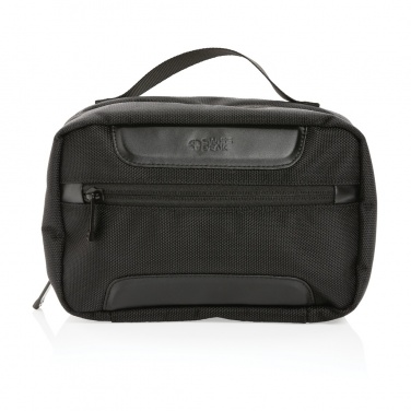 Logo trade promotional gift photo of: Swiss Peak AWARE™ RPET Voyager toiletry bag