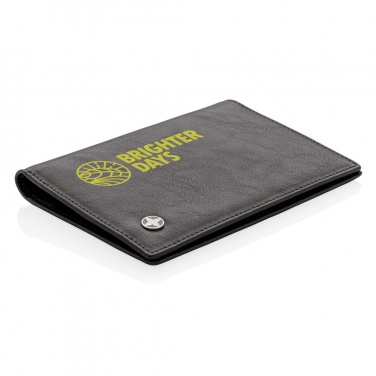 Logo trade promotional product photo of: RFID anti-skimming passport holder