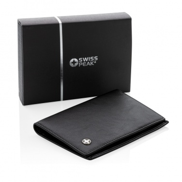 Logo trade promotional giveaway photo of: RFID anti-skimming passport holder