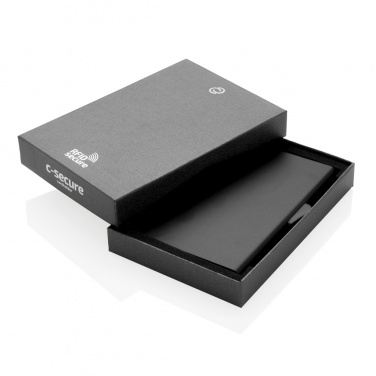 Logo trade promotional gift photo of: C-Secure aluminium RFID card holder