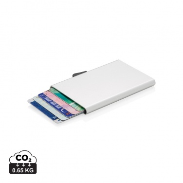 Logo trade promotional gift photo of: C-Secure aluminium RFID card holder