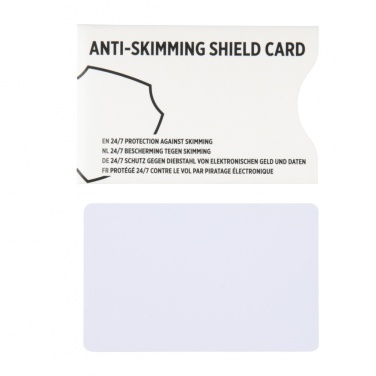 Logotrade promotional giveaway picture of: Anti-skimming RFID shield card with active jamming chip