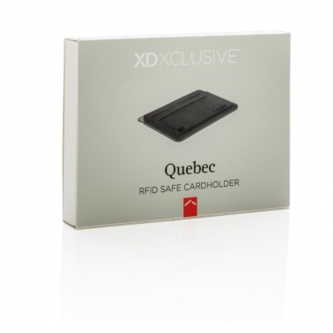 Logotrade advertising product image of: Quebec RFID safe cardholder