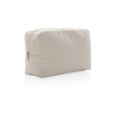 Logotrade promotional merchandise photo of: Impact Aware™ 285 gsm rcanvas toiletry bag undyed