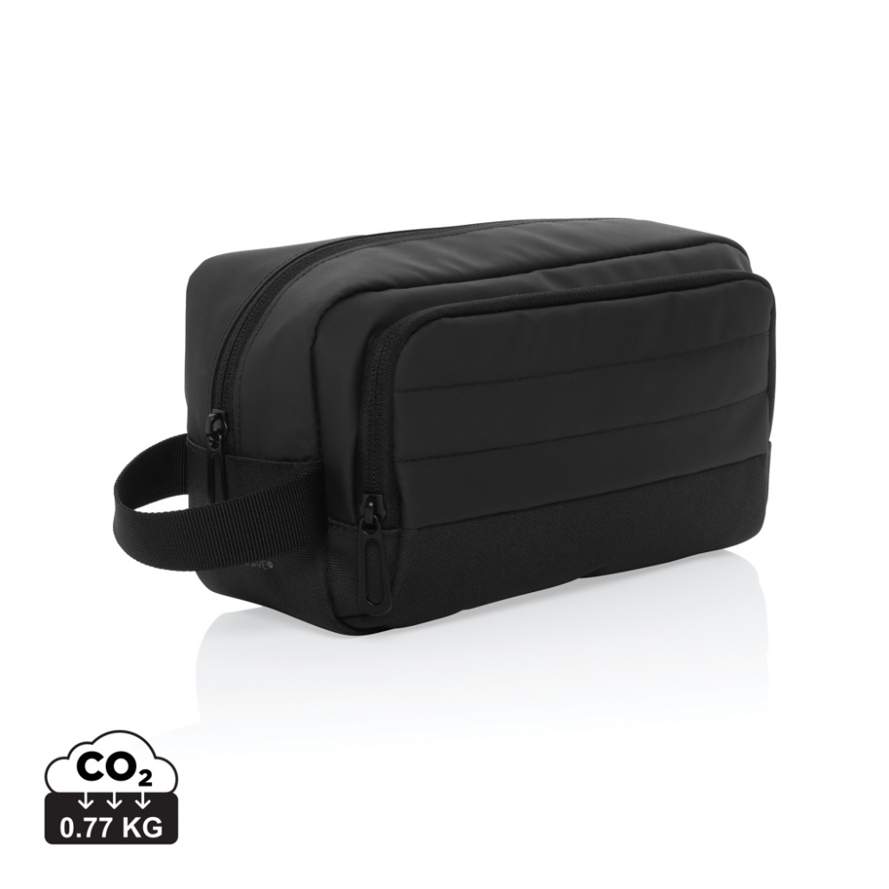 Logo trade promotional items image of: Armond AWARE™ RPET toiletry bag