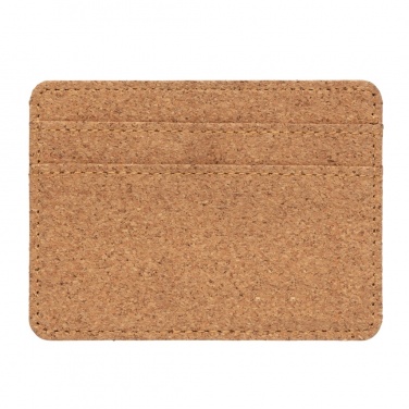 Logo trade promotional giveaway photo of: Cork secure RFID slim wallet