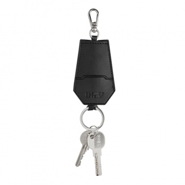 Logo trade promotional giveaways picture of: SP Tula RCS certified recycled PU key holder and pen set