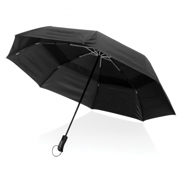 Logo trade advertising products image of: Swiss Peak Aware™ Tornado 27” pocket storm umbrella