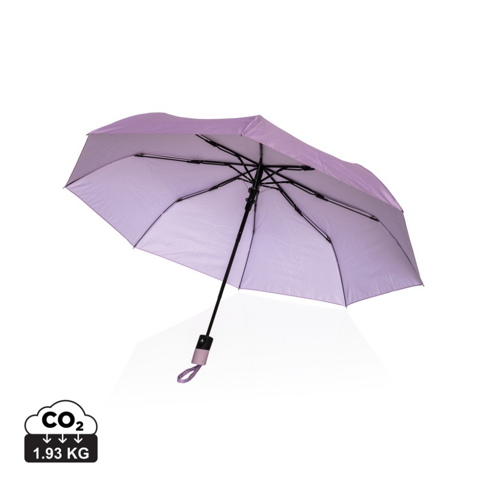 Logotrade promotional product picture of: 21" Impact AWARE™ 190T mini auto open umbrella