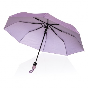 Logo trade promotional products image of: 21" Impact AWARE™ 190T mini auto open umbrella