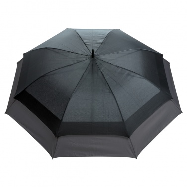 Logo trade promotional merchandise picture of: Swiss Peak AWARE™ 23" to 27" expandable umbrella