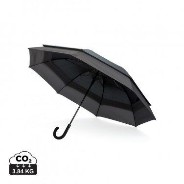 Logotrade promotional giveaway image of: Swiss Peak AWARE™ 23" to 27" expandable umbrella